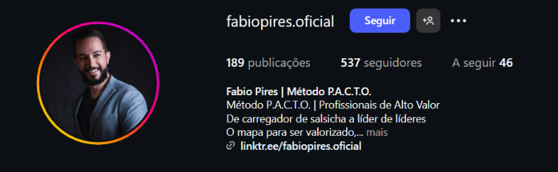 Antes - fabio